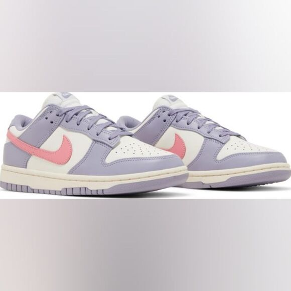 Nike Dunk Low indigo haze Women's Size 6.5 Men's 5 in lavender/pink NWT in box - Picture 4 of 12
